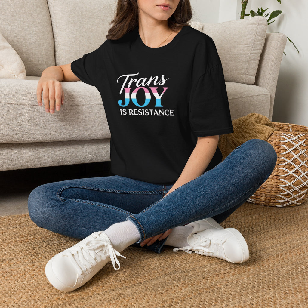 Trans Joy is Resistance Unisex T-Shirt - Celebrate Love and Empowerment
