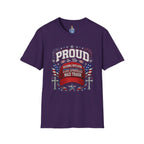 Star Spangled Awesome Graphic Tee ("Proud to Be Delusional Bootlicking Nazi Trash")