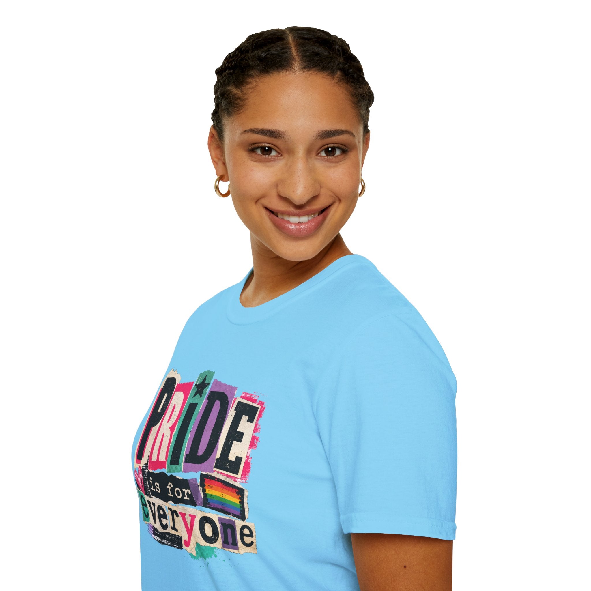 Pride Is for Everyone T-Shirt — Colorful LGBTQ+ Ally Tee