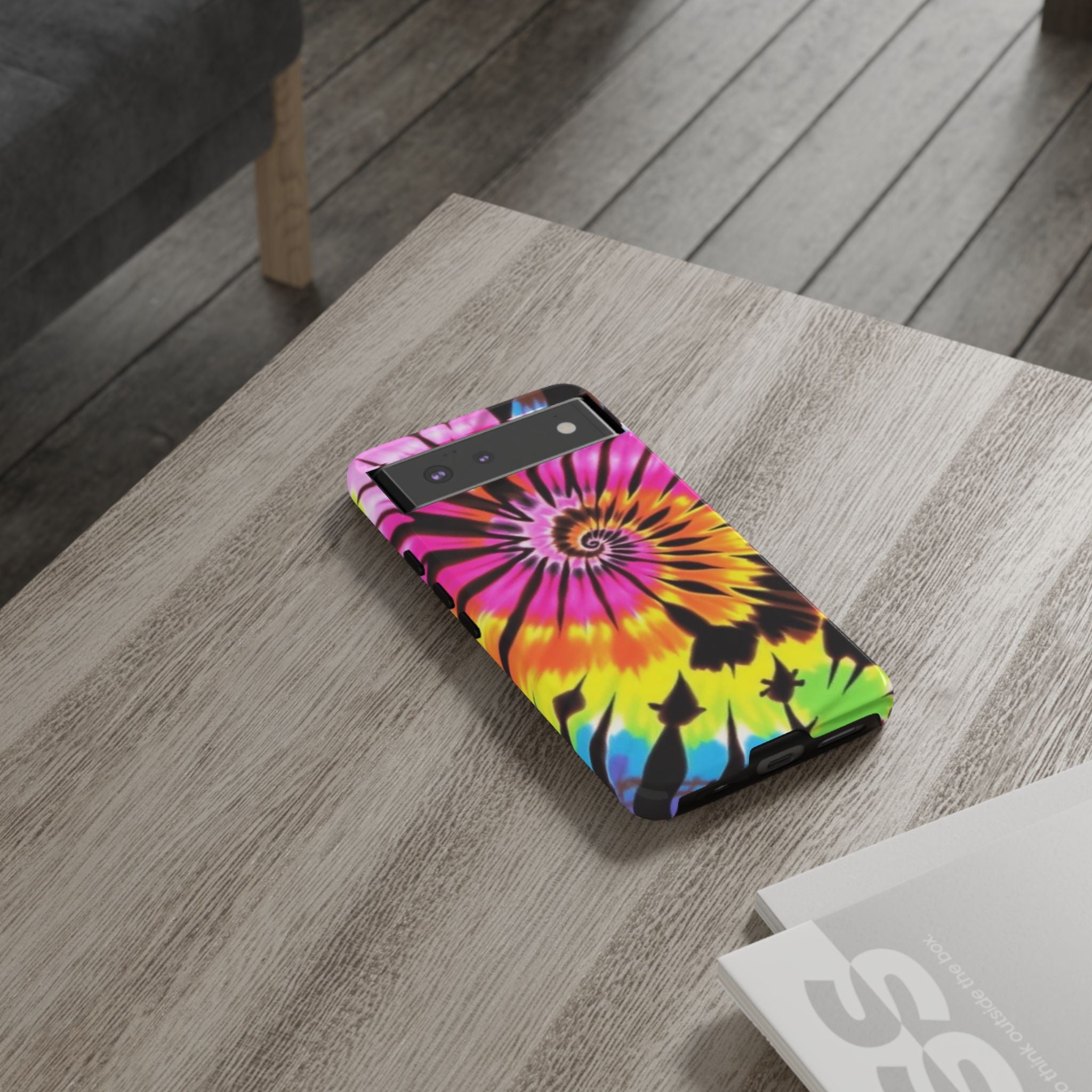Tie-Dye Spiral Tough Case for Android