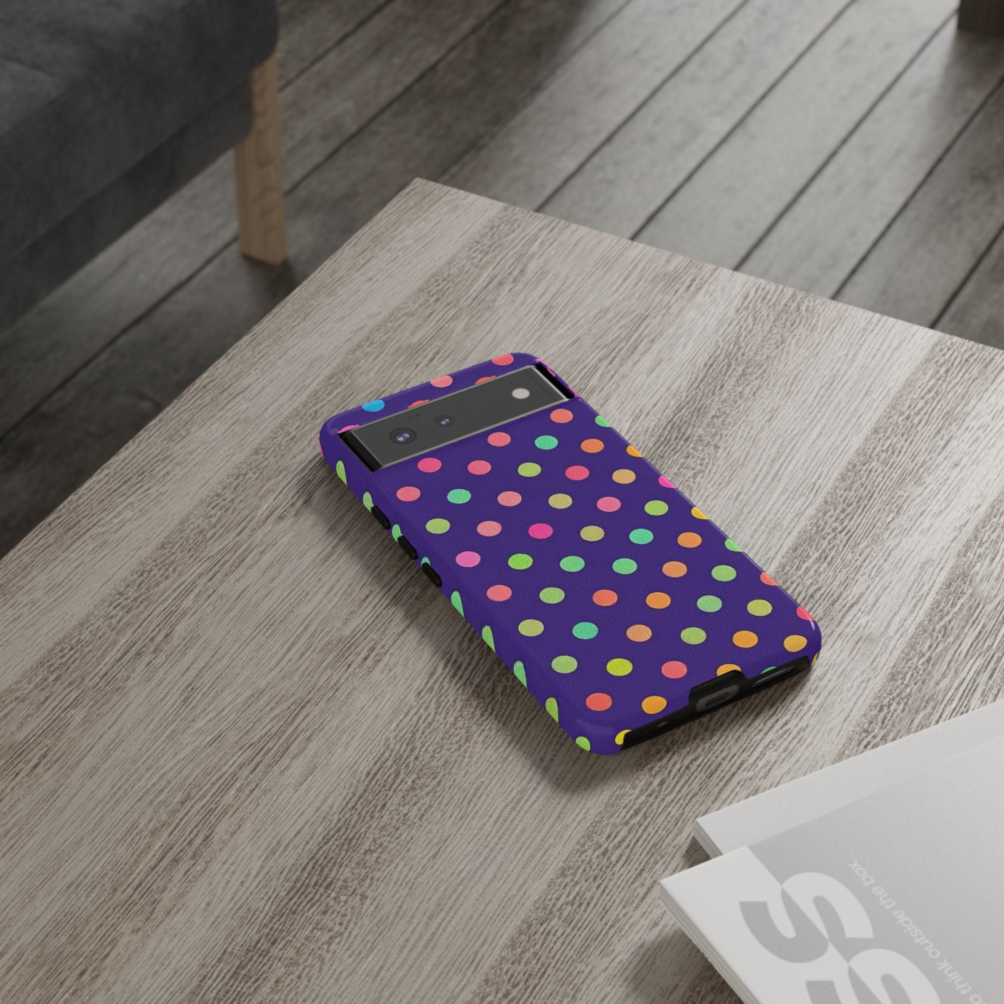 Colorful Polka-Dot Tough Case for Android