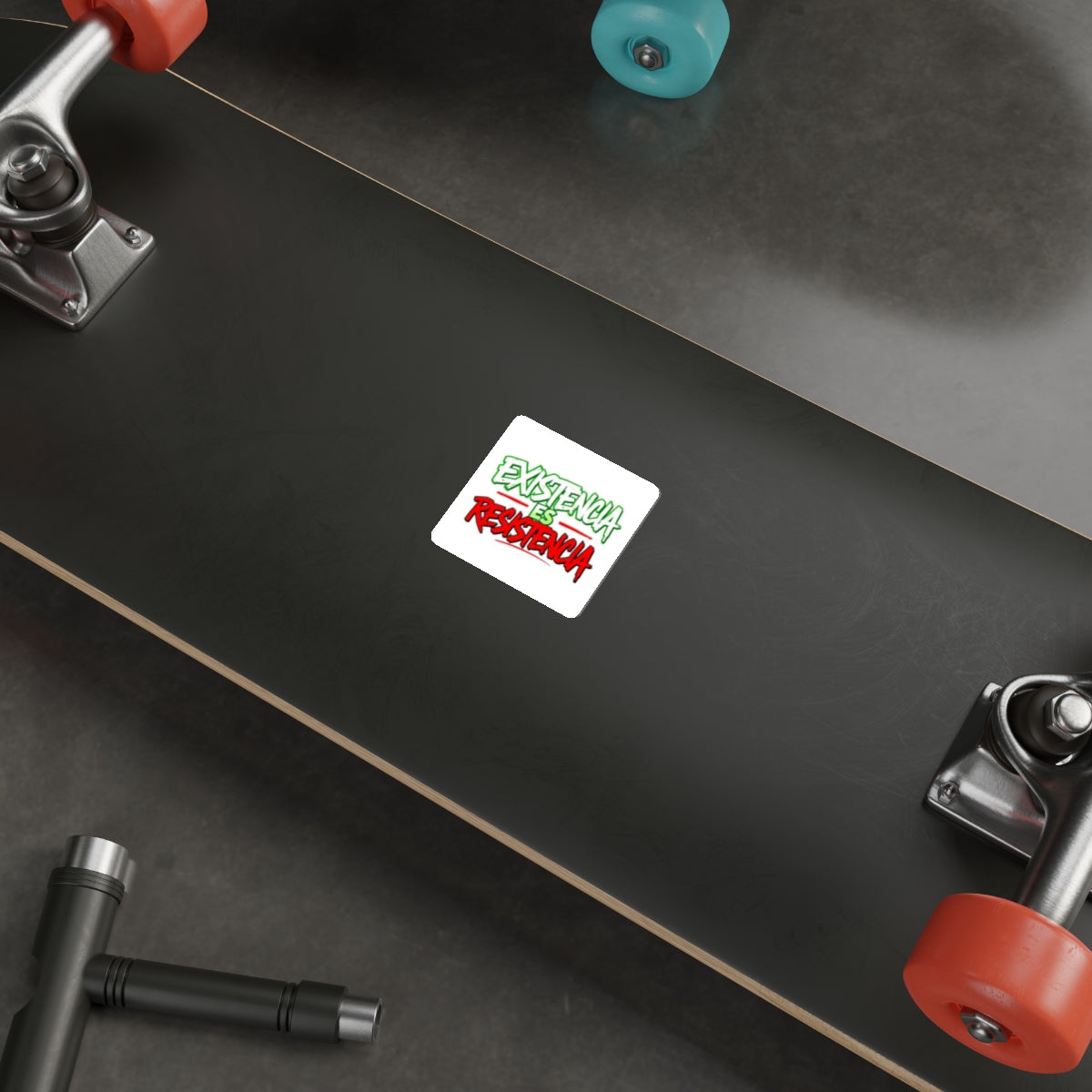 Die-Cut Stickers -  Existencia Es Resistencia- Existence is Resistance