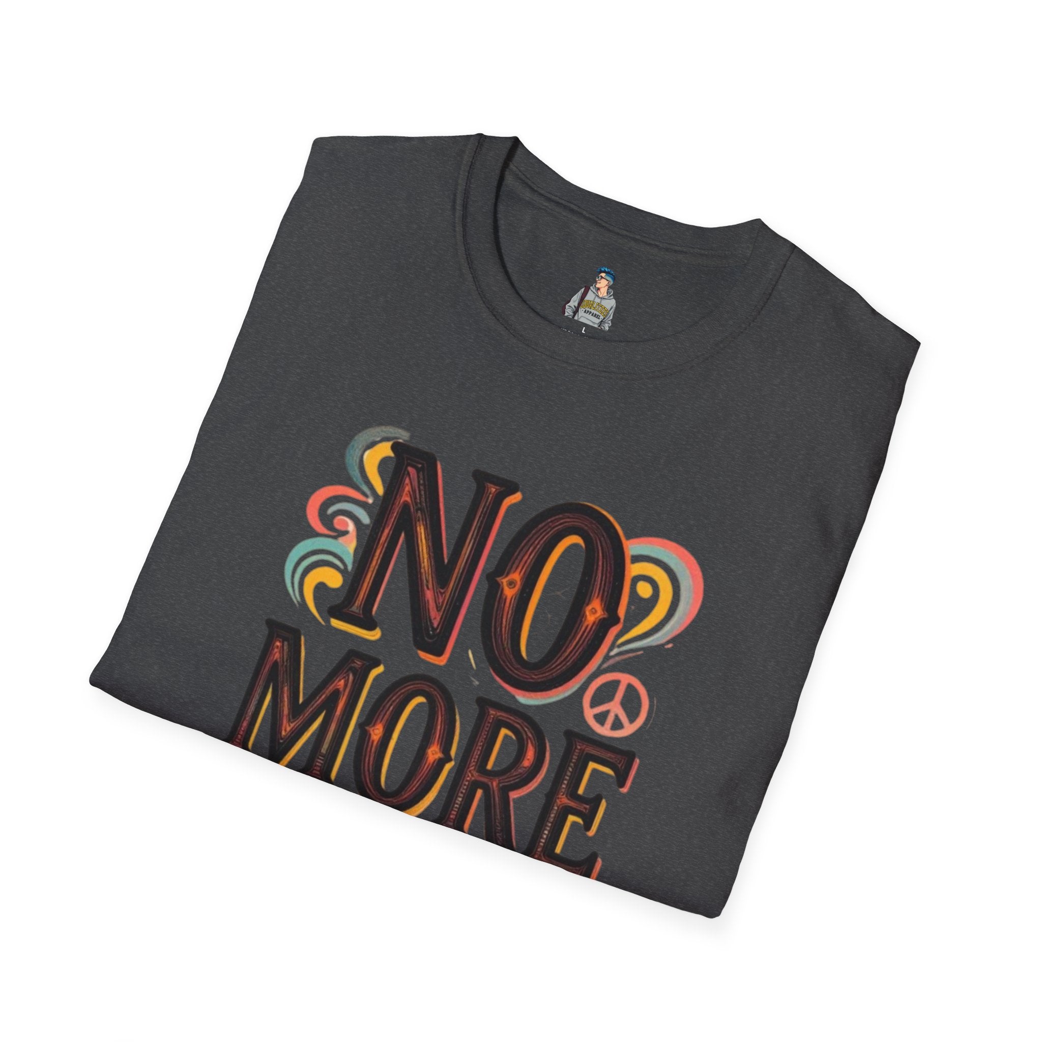 No More War Peace T-Shirt — Retro Anti-War Graphic Tee