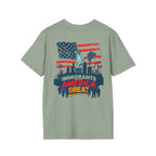 Immigrants Make America Great T-Shirt Estoy Contigo (I Am With You) Unisex Softstyle T-Shirt Classic Protest Tee