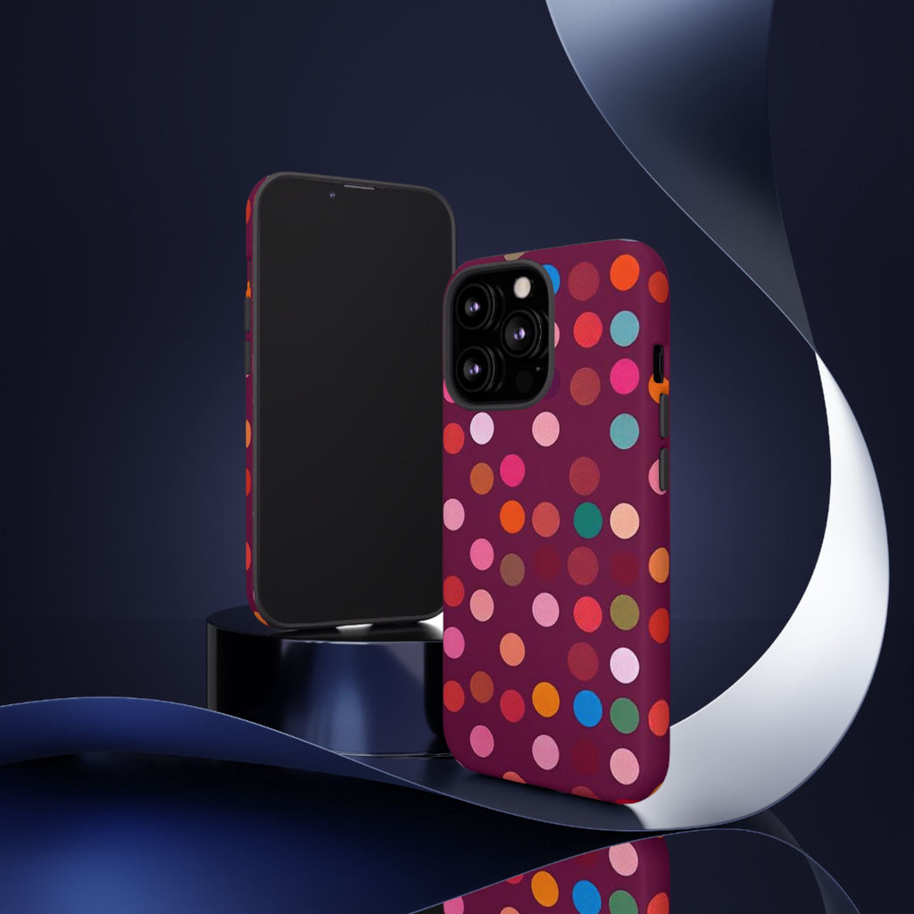 Polka Dot Tough Case for iPhone