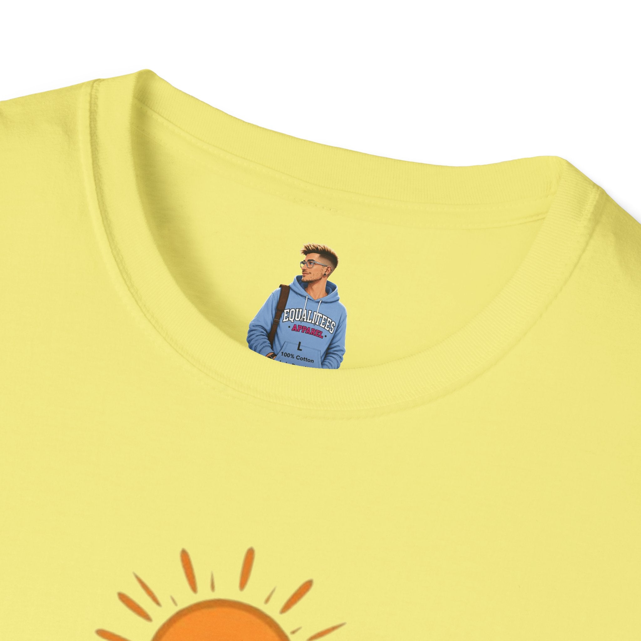 Mountain Scene Unisex Softstyle T-shirt
