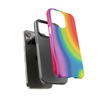 Rainbow Swirl Tough Phone Case for iPhone