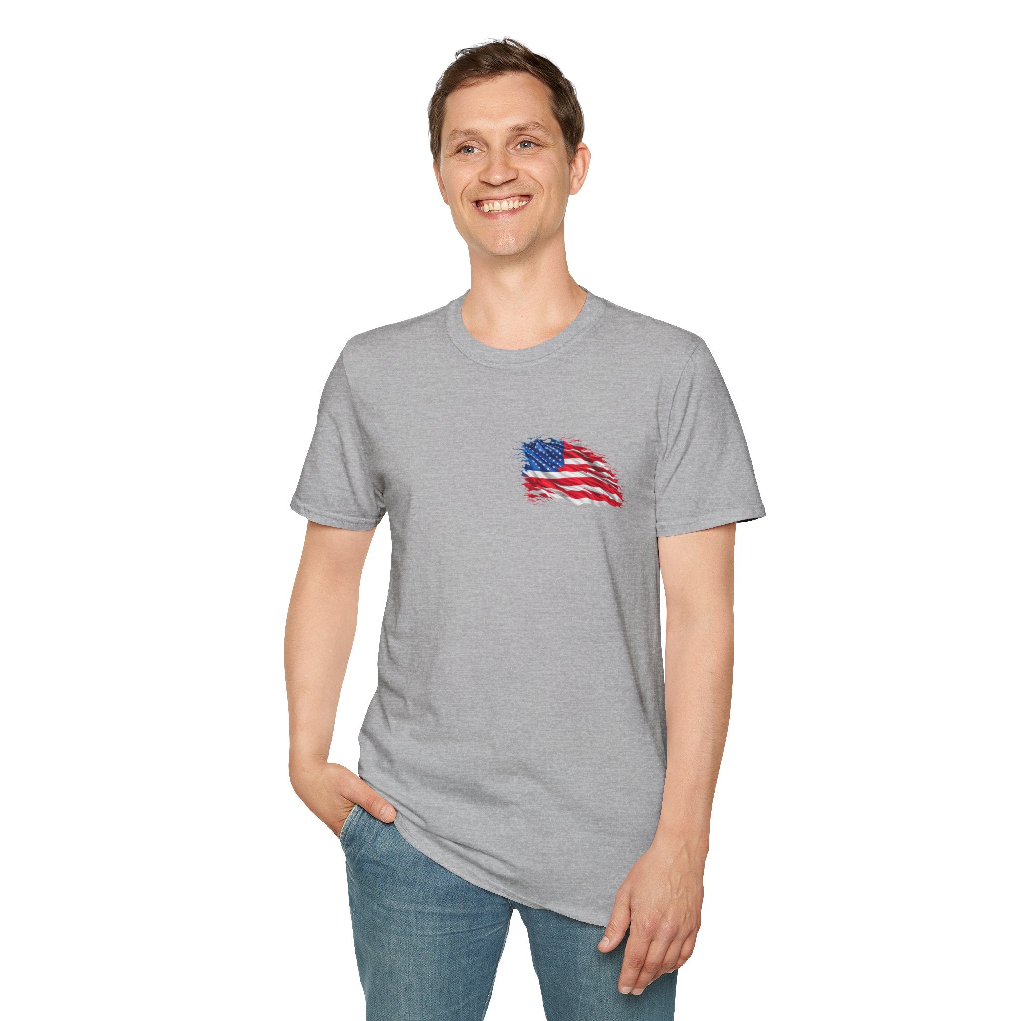 Learn Your Rights T-Shirt — Patriotic American Flag Graphic Tee