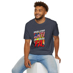 Political Statement T-Shirt — “You’re Either Anti or You’re FA.” / Back: “Patriots Don’t Stand For This Shit”