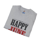 Juneteenth T-Shirt — "Happy Juneteenth" Celebration Tee