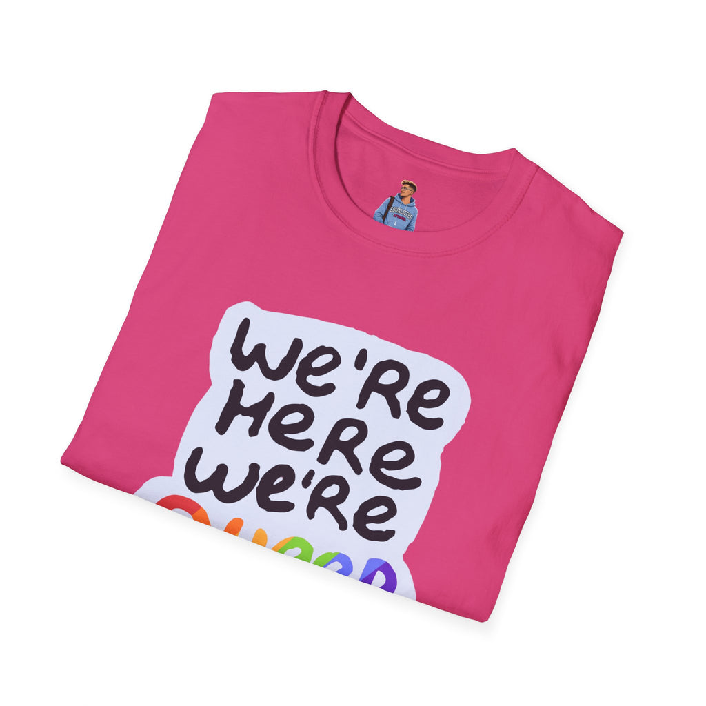 We’re Here We’re Queer Pride Tree Las Vegas T-Shirt