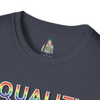 Equality is Greater Than Division T-Shirt — Rainbow Pride Graphic Tee