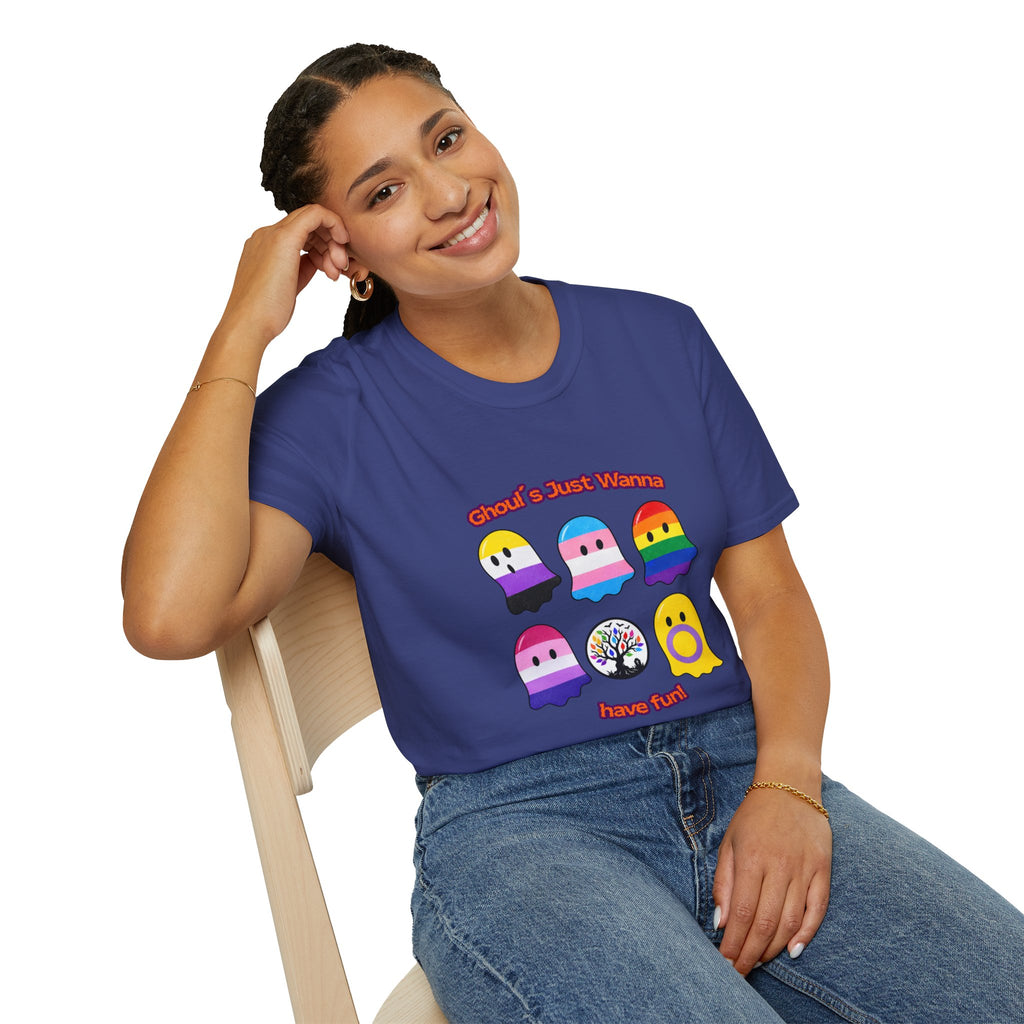 Ghouls Just Wanna Have Fun Pride Tree Las Vegas T-Shirt