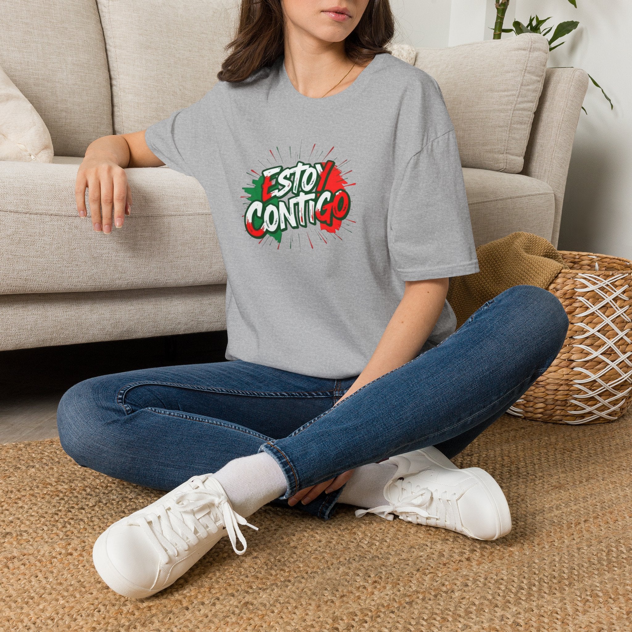 Immigrants Make America Great T-Shirt Estoy Contigo (I Am With You) Unisex Softstyle T-Shirt Classic Protest Tee