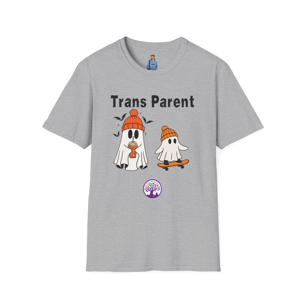 Trans Parent 7 Halloween Pride Tree Las Vegas T-Shirt