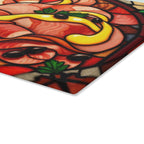 Stained Glass Meat Charcuterie Cutting Board - Kitchen Decor & Entertaining Essential