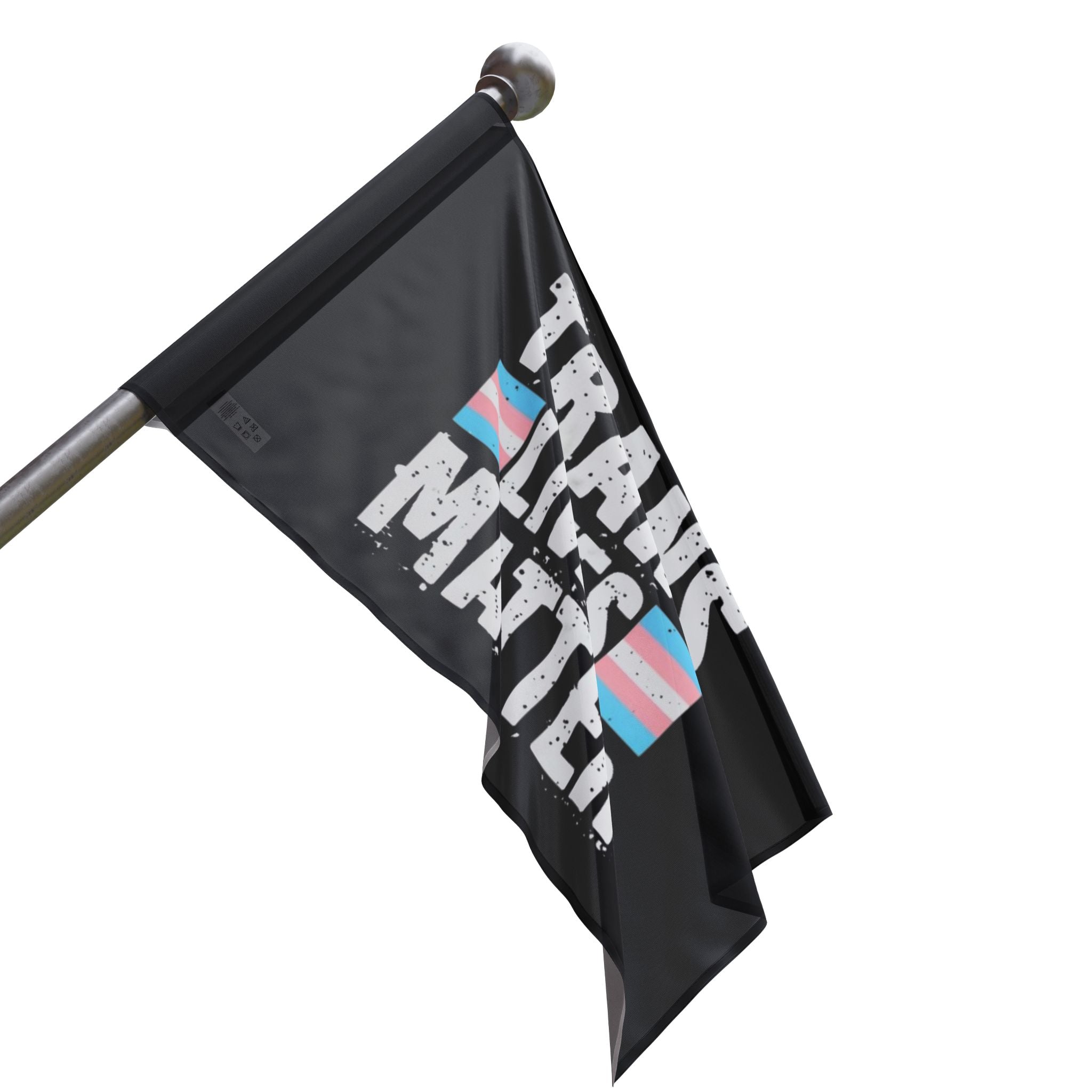 Trans Lives Matter Flag - Aesthetic LGBTQ+ Banner for Celebration & Home Decor