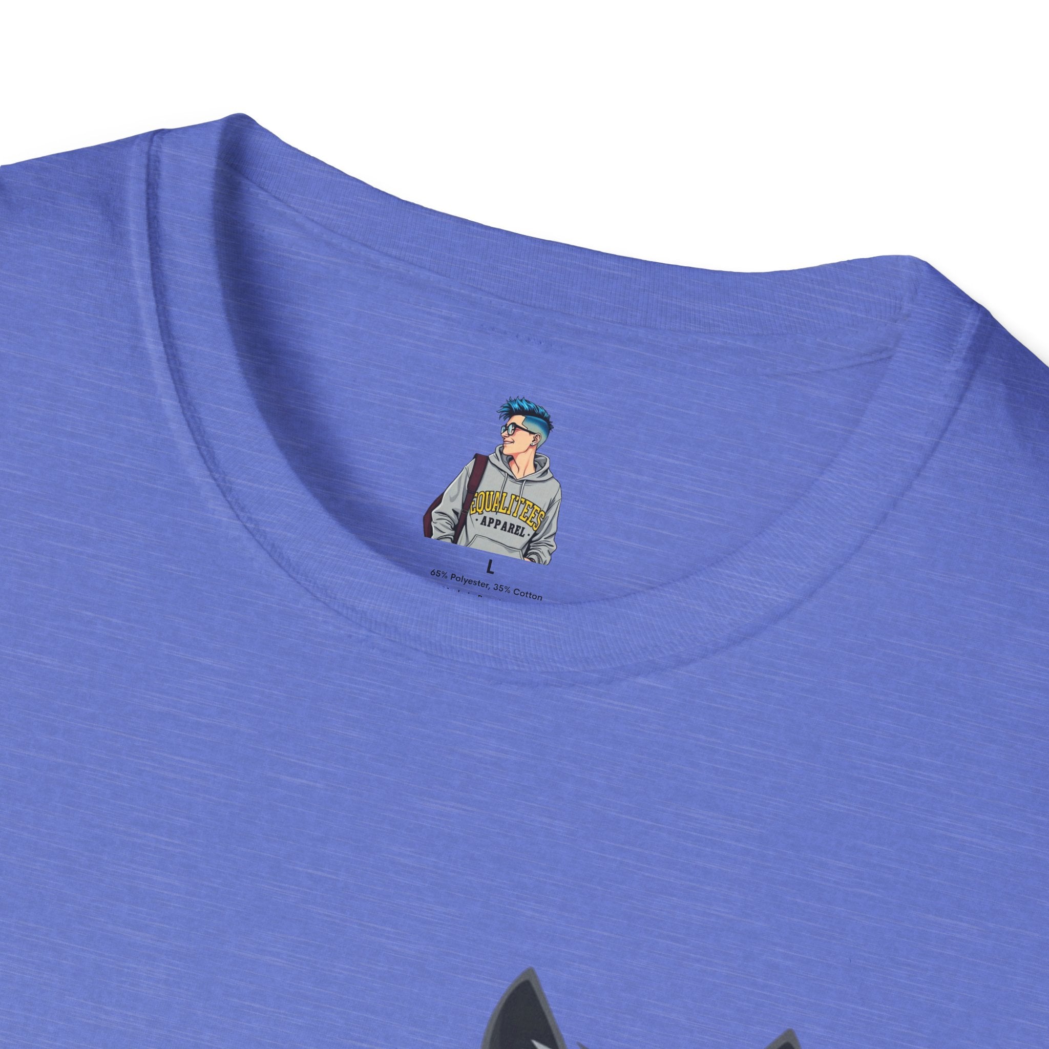 Mystical Wolf Design Unisex Softstyle T-shirt