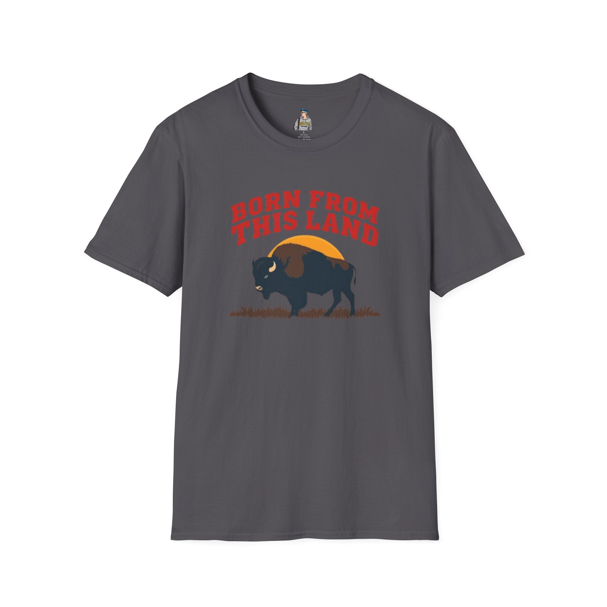 Born From this Land Native and Proud T-Shirt