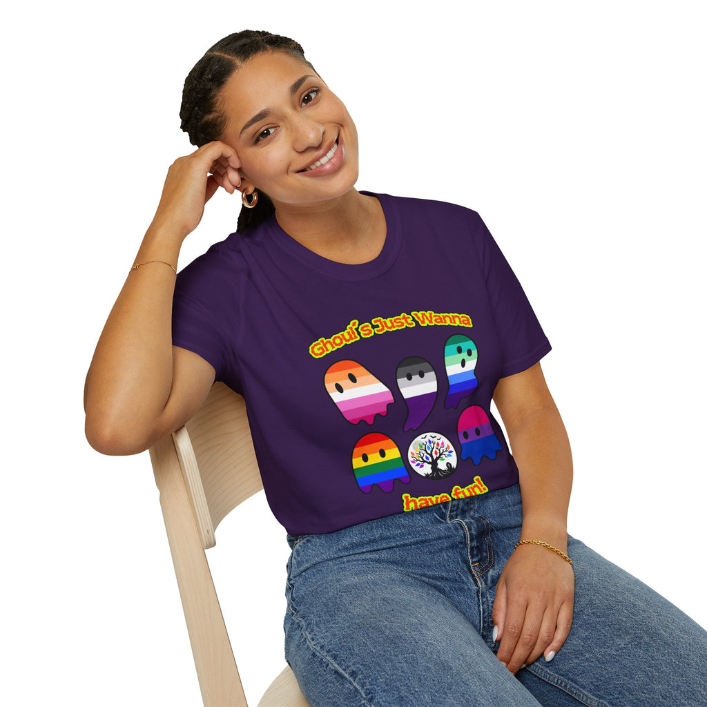 Ghouls Just Wanna Have Fun Pride Tree Las Vegas T-Shirt