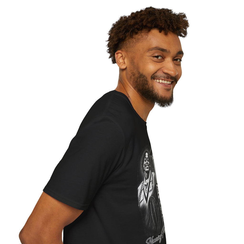 Double Portrait Front - In Memory of Pierre Damas Bel T-Shirt
