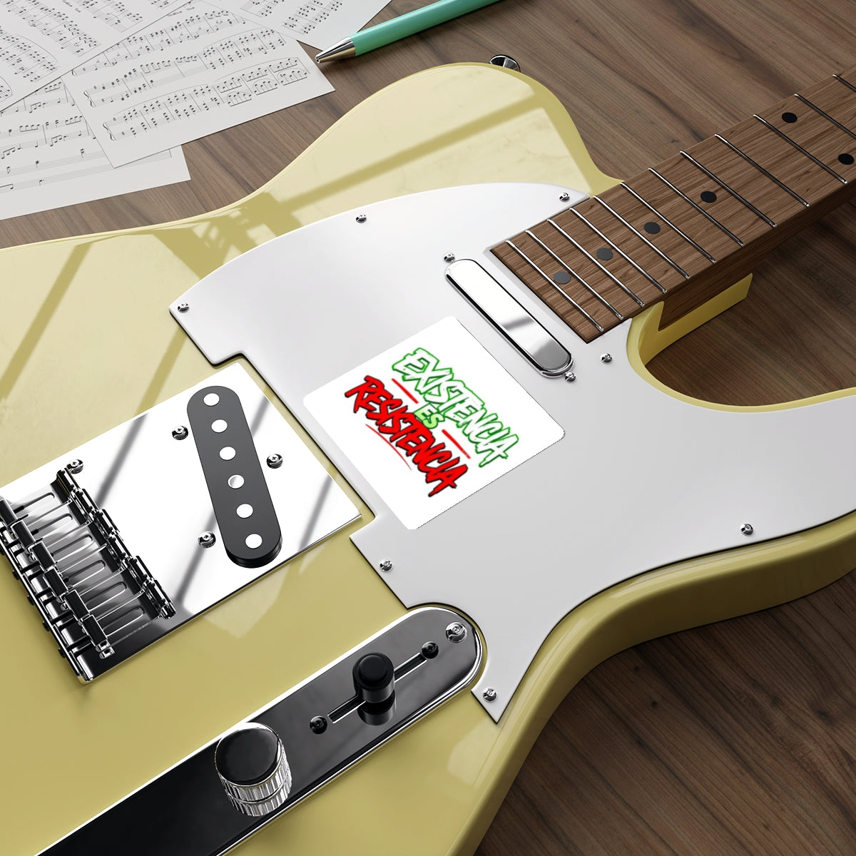 Die-Cut Stickers -  Existencia Es Resistencia- Existence is Resistance