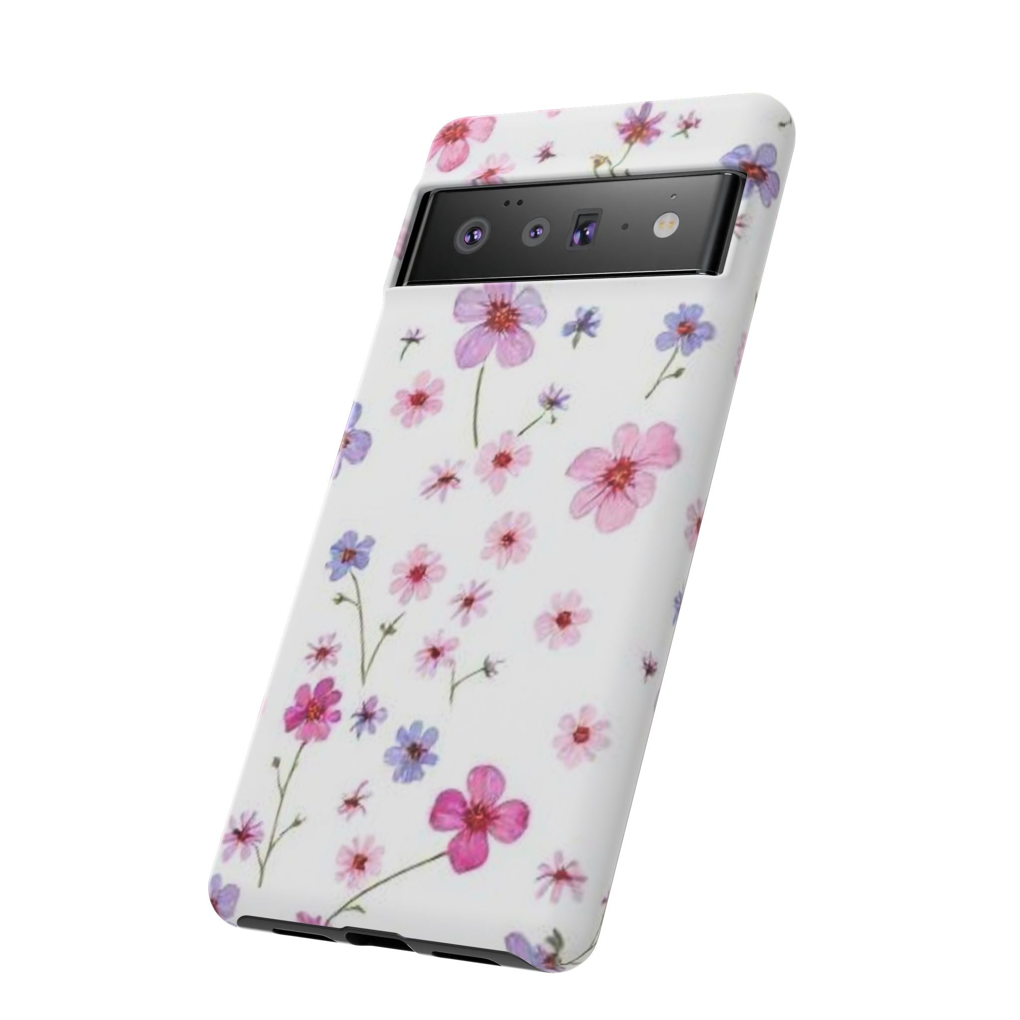 Pink Wildflower Tough Case for Android