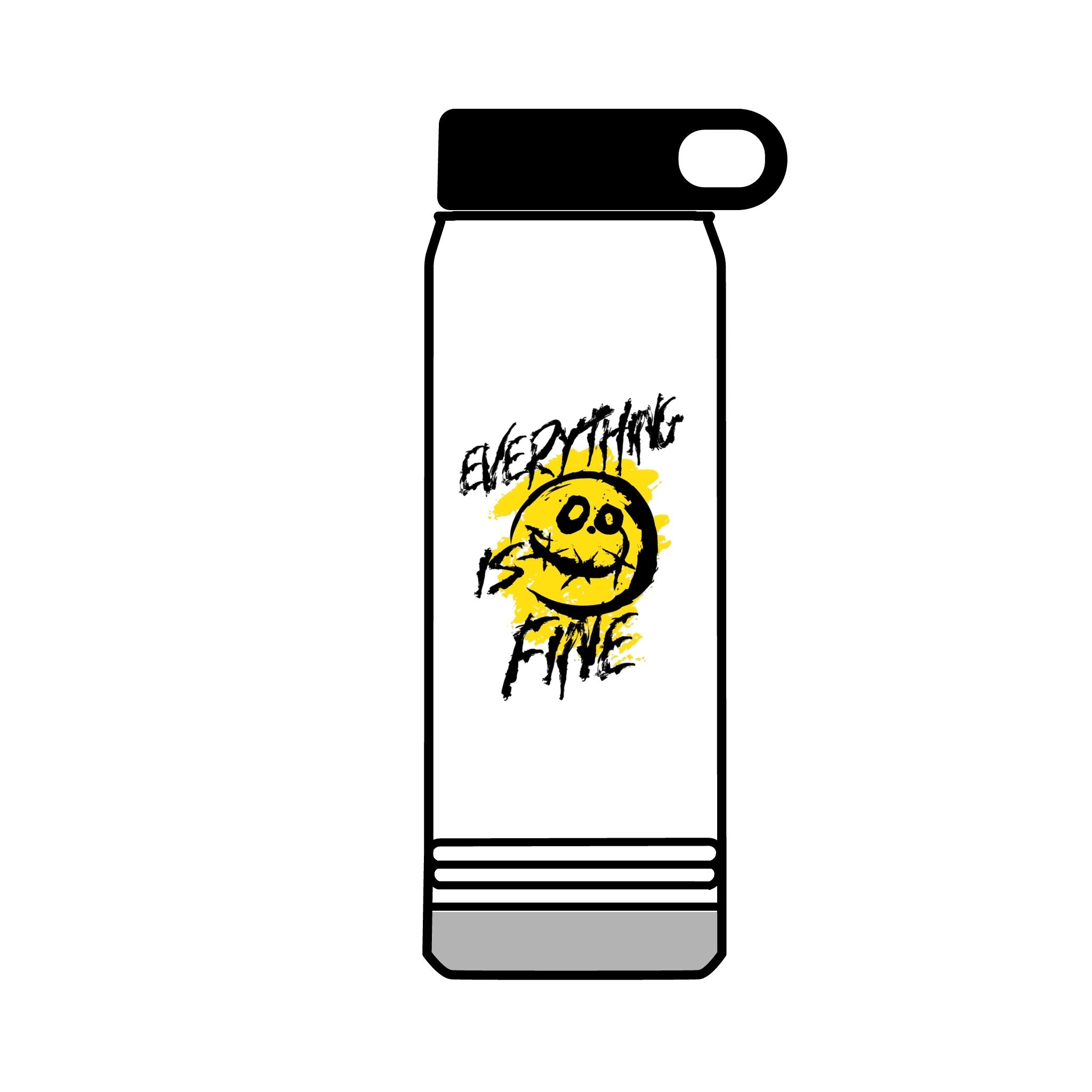 32oz Water Bottle Everything Is Fine