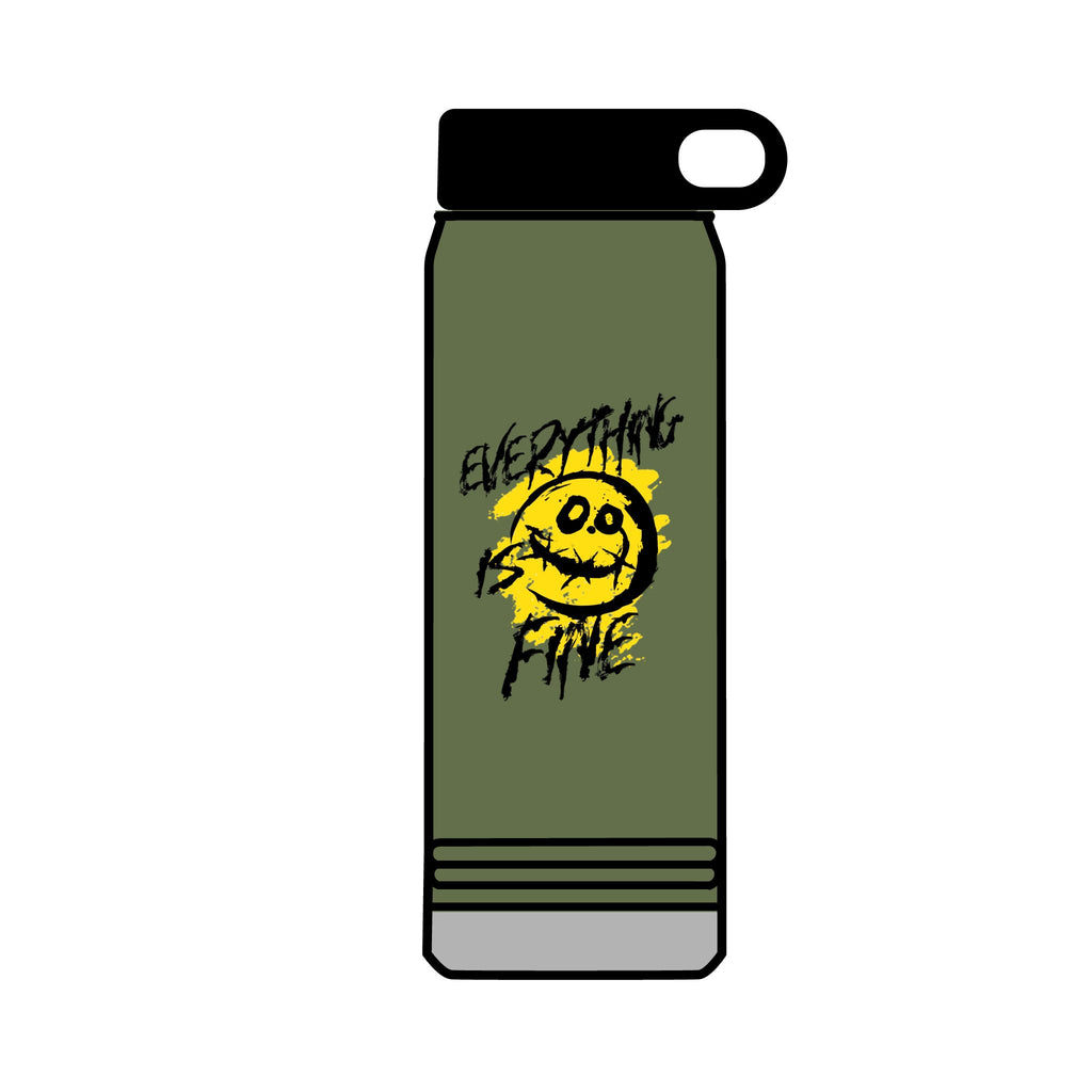 32oz Water Bottle Everything Is Fine