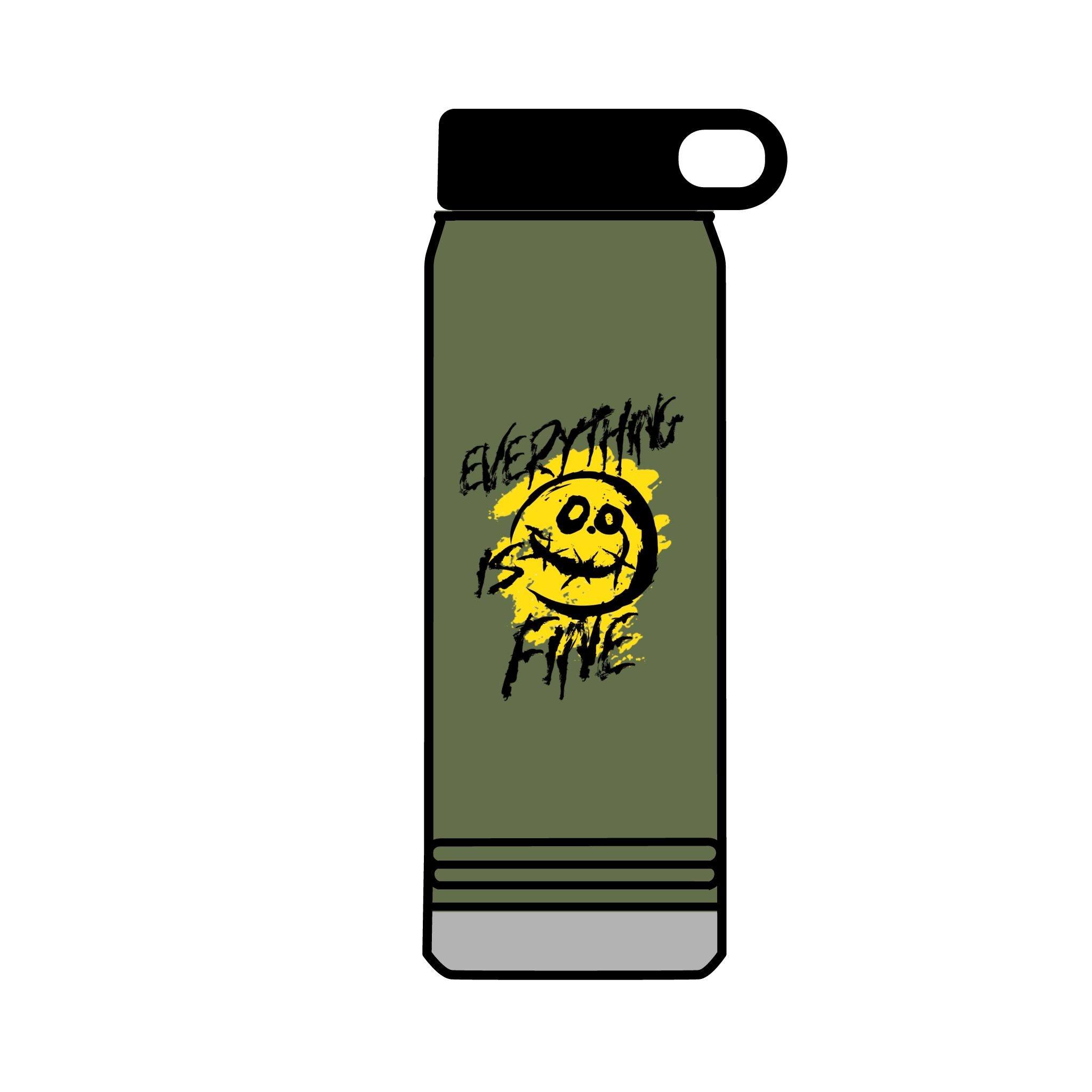 32oz Water Bottle Everything Is Fine