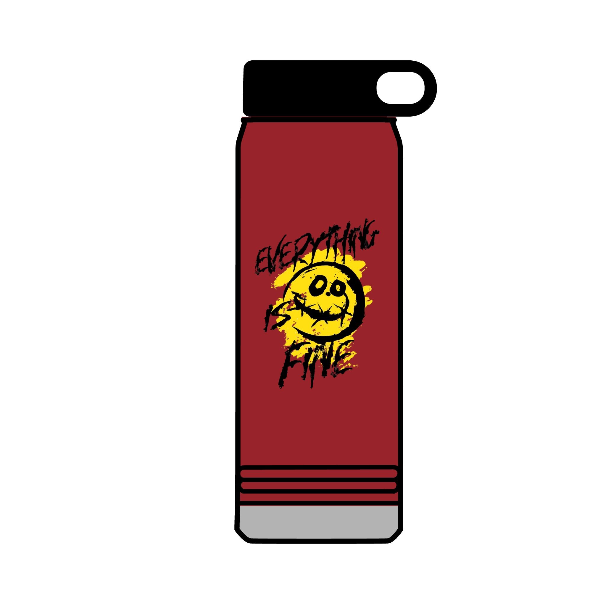 32oz Water Bottle Everything Is Fine