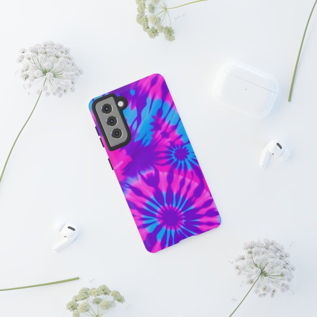 Tie-Dye Floral Tough Case for Android