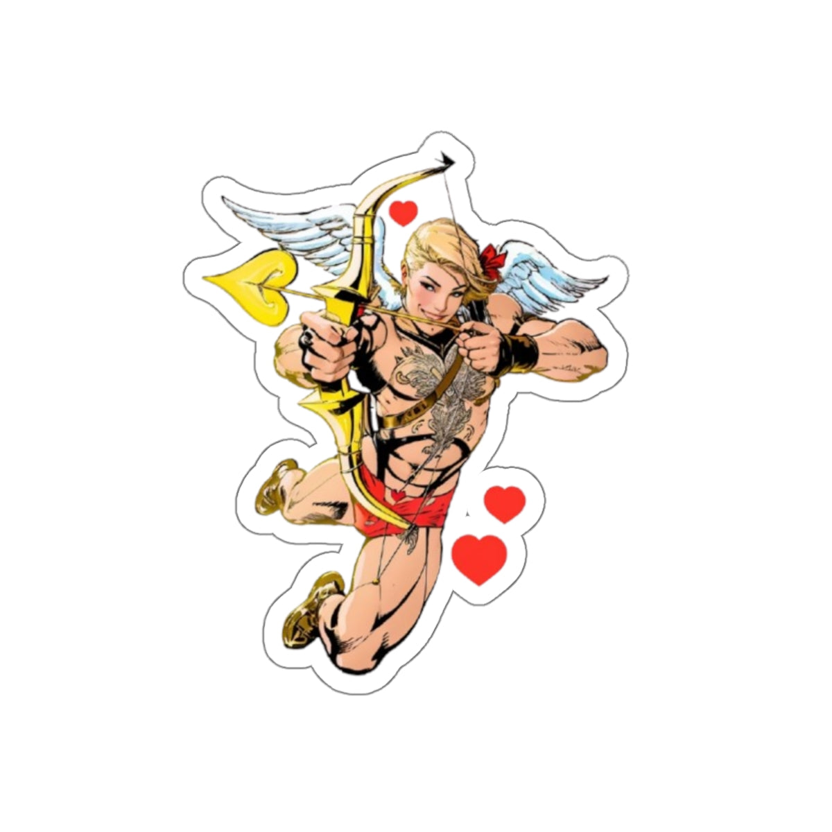 Die-Cut Stickers - Trans Qupid