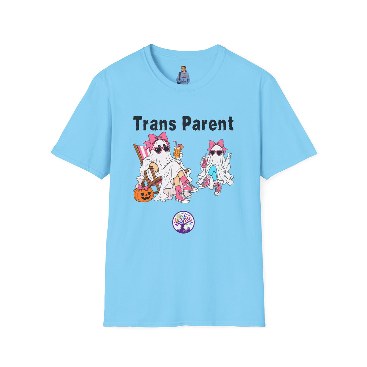 Trans Parent 1 Halloween Pride Tree Las Vegas T-Shirt