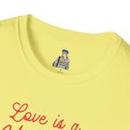 Unisex Softstyle T-Shirt - Love is a Universal Language Tee for Positive Vibes