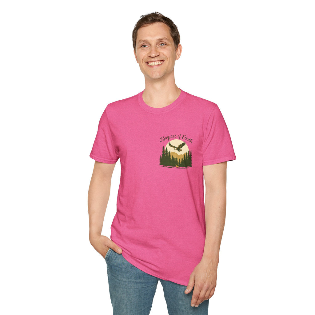 Keepers of the Earth Eagle and Elk T-shirt