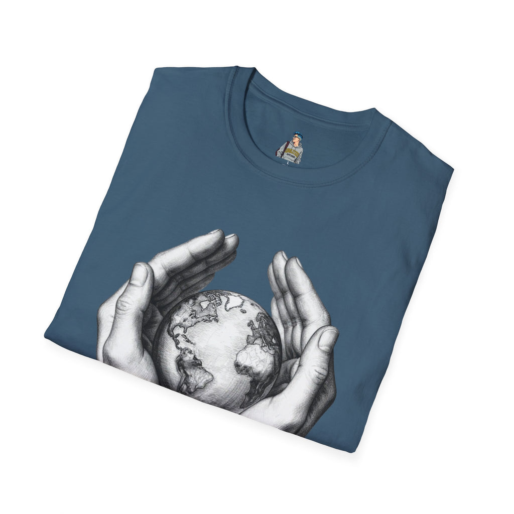 Earth in Your Hands T-Shirt — Protect the Planet Graphic Tee