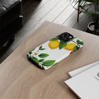 Lemon Blossom Tough Phone Case for iPhone