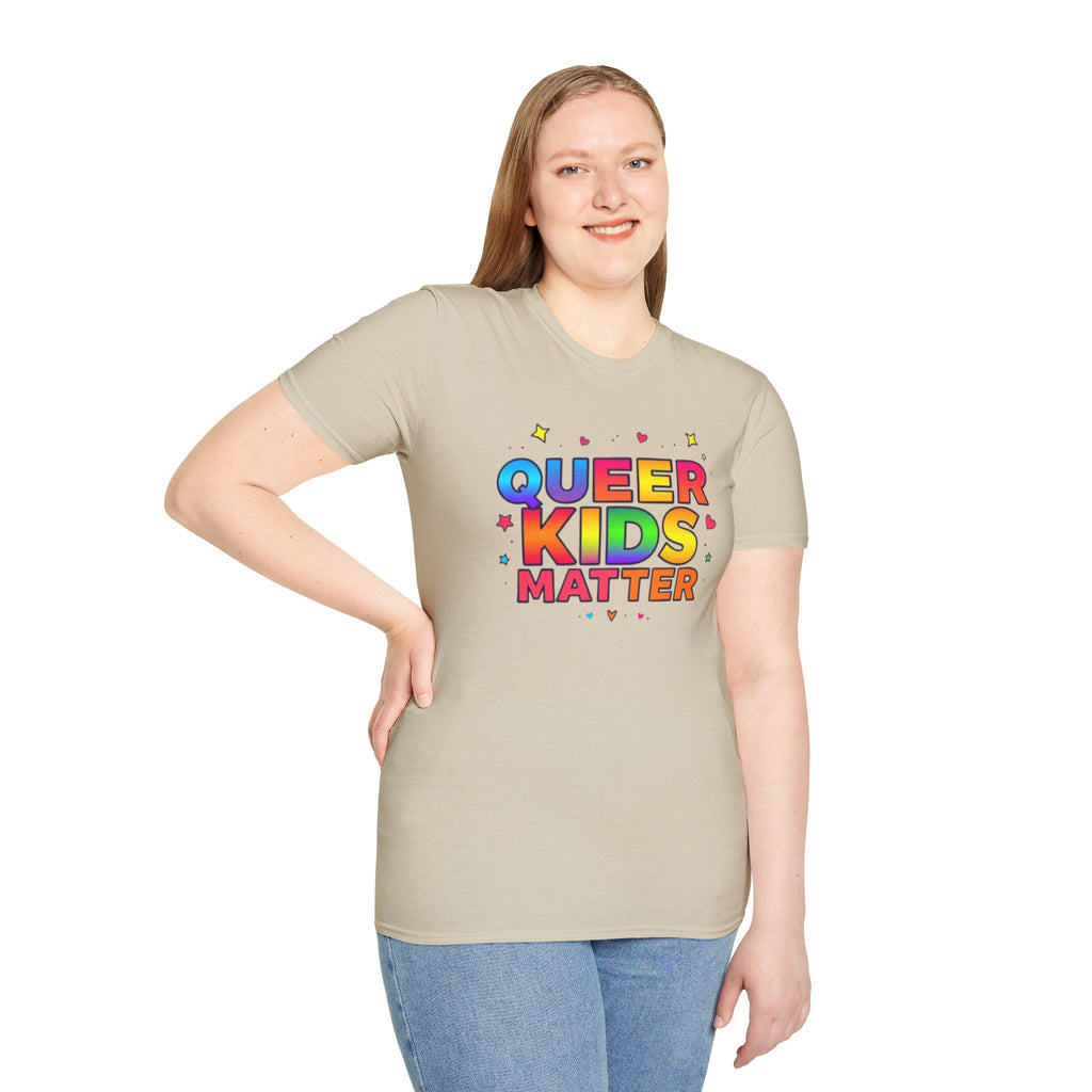 Colorful Queer Kids Matter Pride T-Shirt