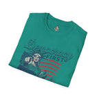 Democracy First T-Shirt | Unisex Softstyle Tee for Equality & Justice
