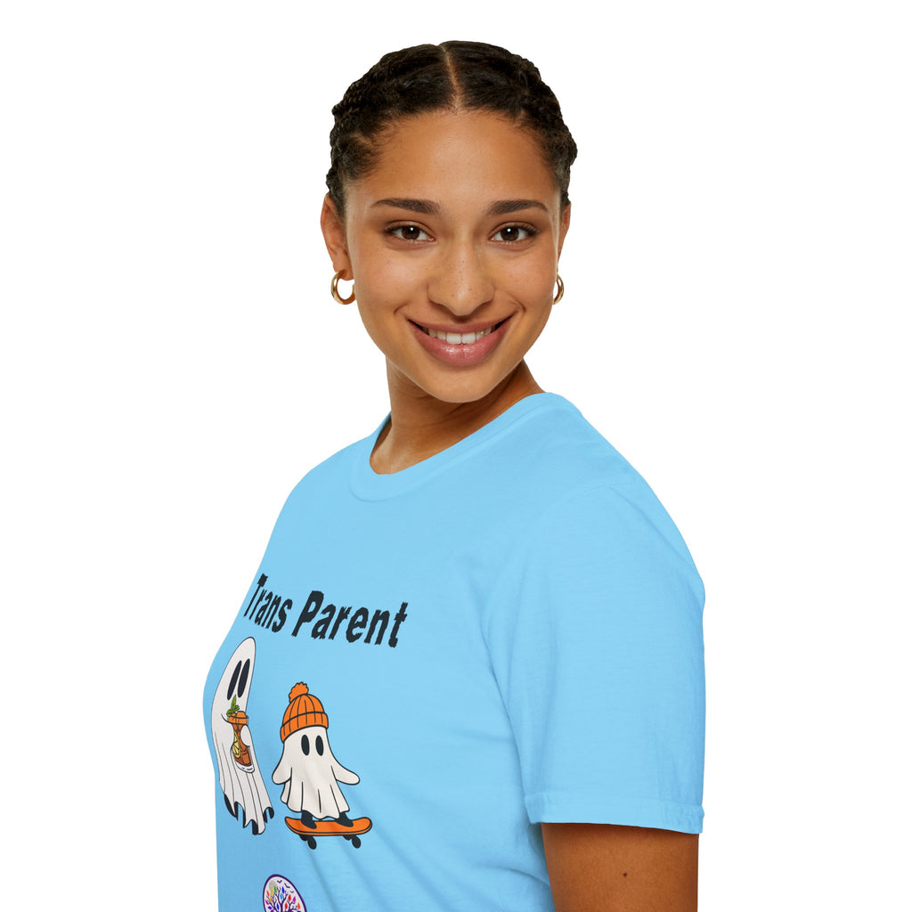 Trans Parent 5 Halloween Pride Tree Las Vegas T-Shirt