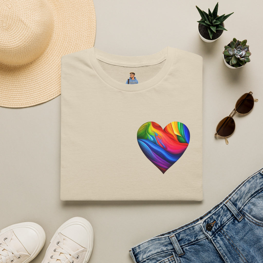Pride Heart Design T-shirt