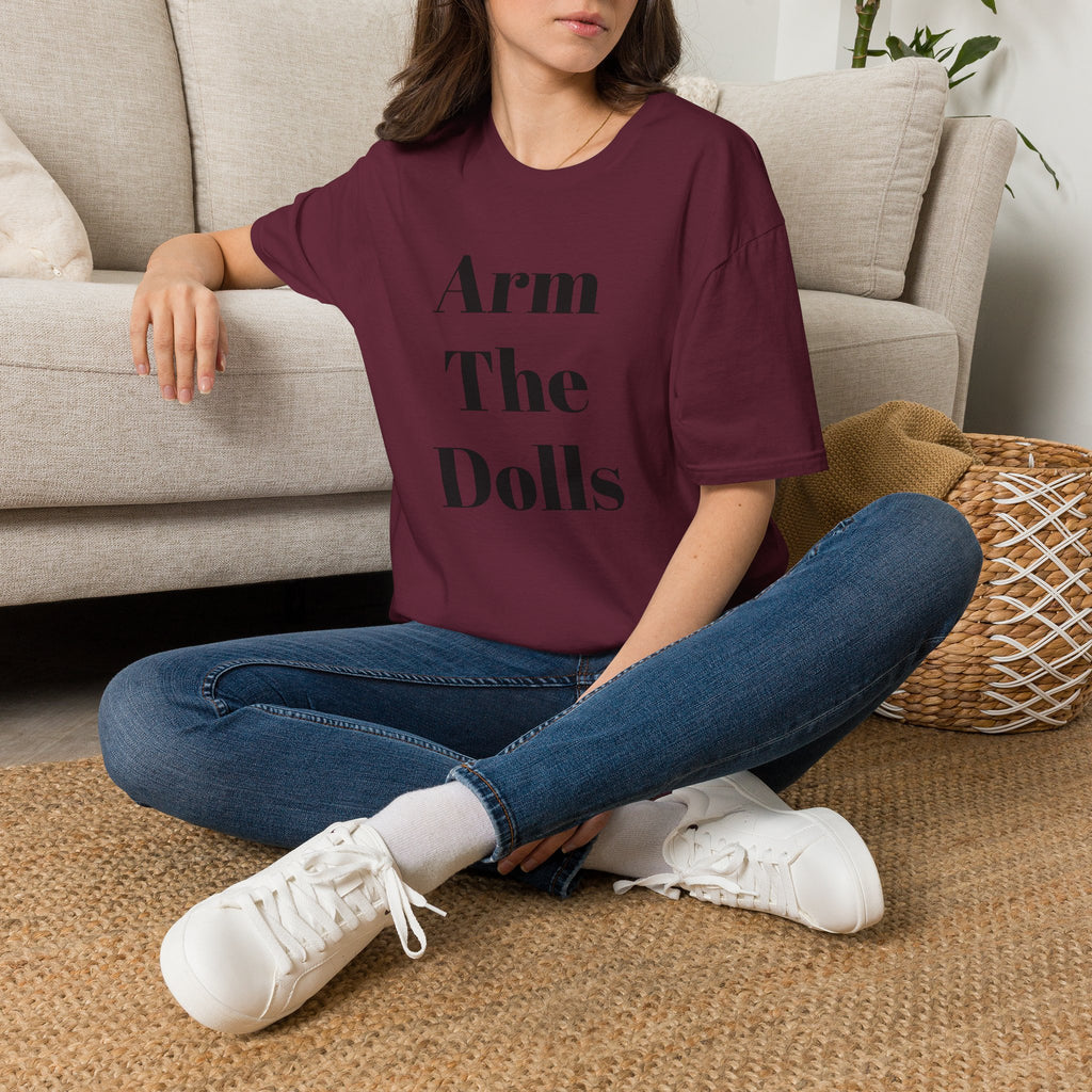 Arm The Dolls — Minimalist Statement T-Shirt