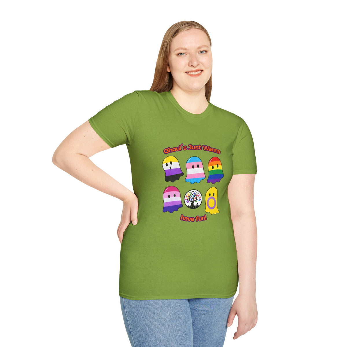 Ghouls Just Wanna Have Fun Pride Tree Las Vegas T-Shirt