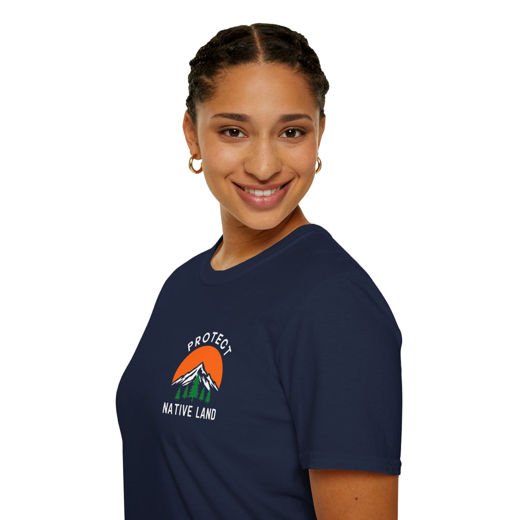 Protect Native Land Softstyle Unisex T-shirt