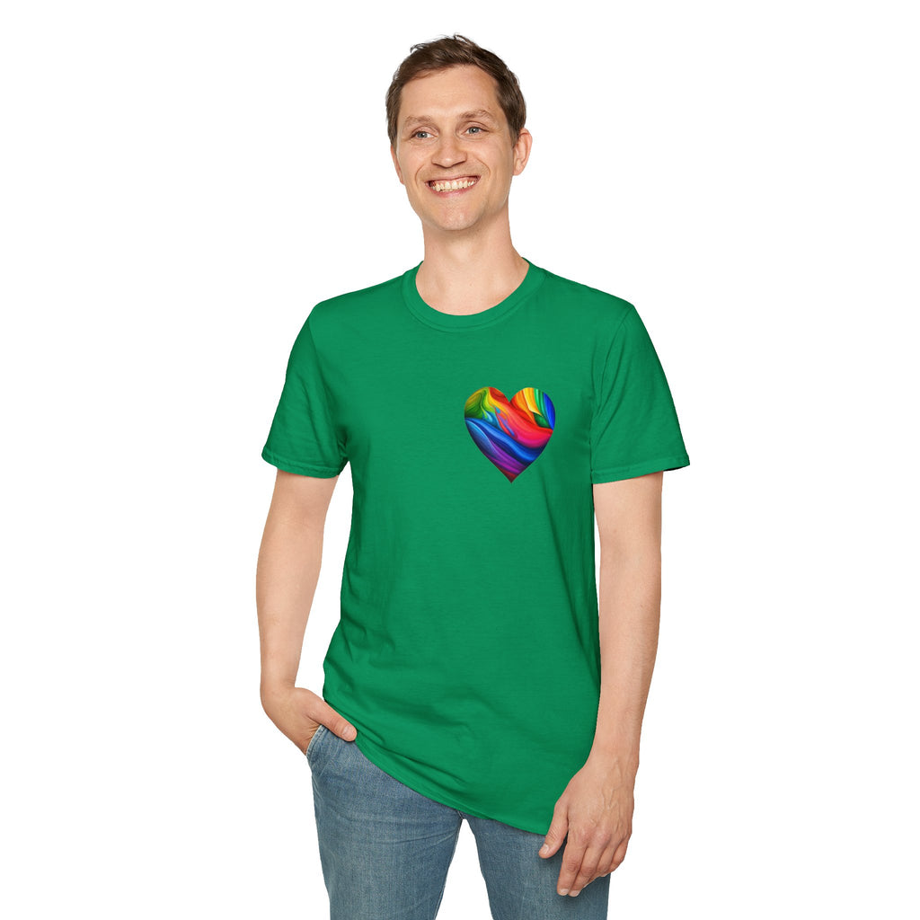 Pride Heart Design T-shirt