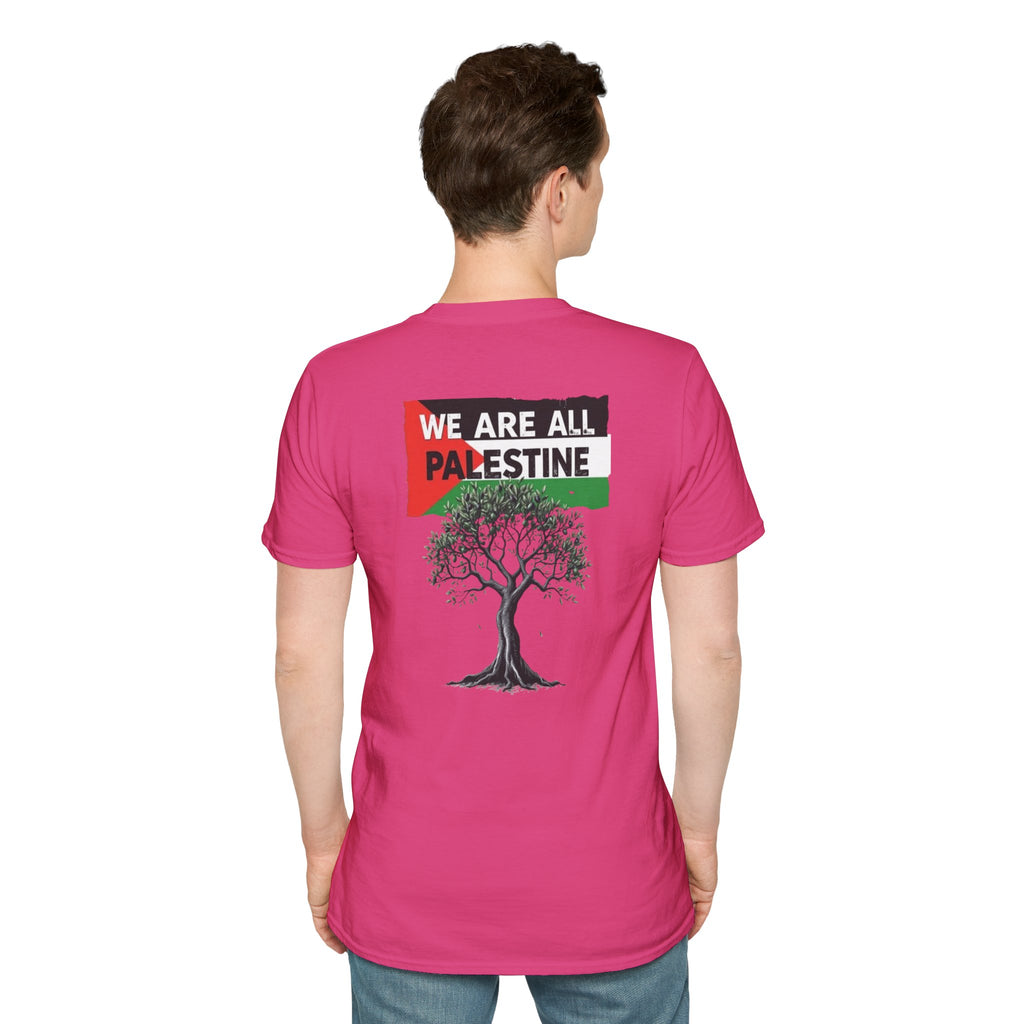 Stand with Gaza & We Are All Palestine Graphic Tee