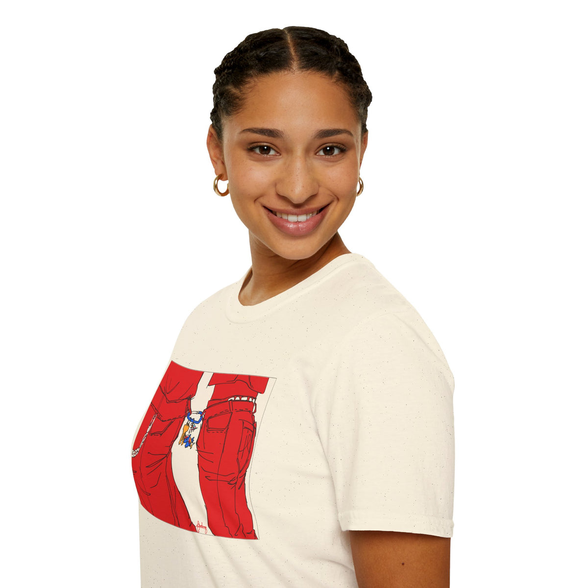 Red Jeans by Audrey Pride Tree Las Vegas T-Shirt