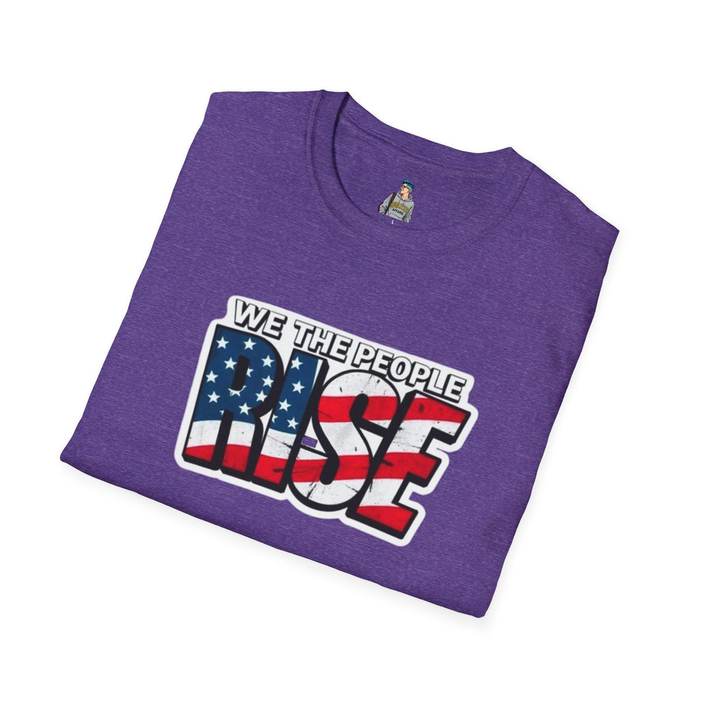 Patriotic Unisex T-Shirt - 'We The People Rise'