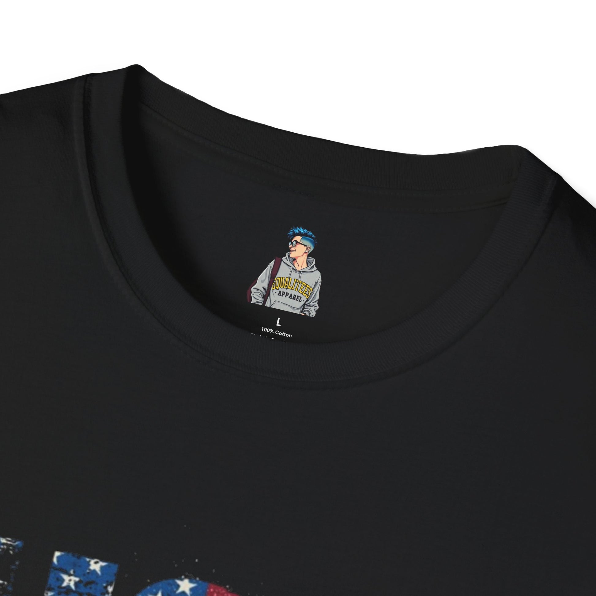 USA Democracy Statement Unisex Softstyle T-Shirt